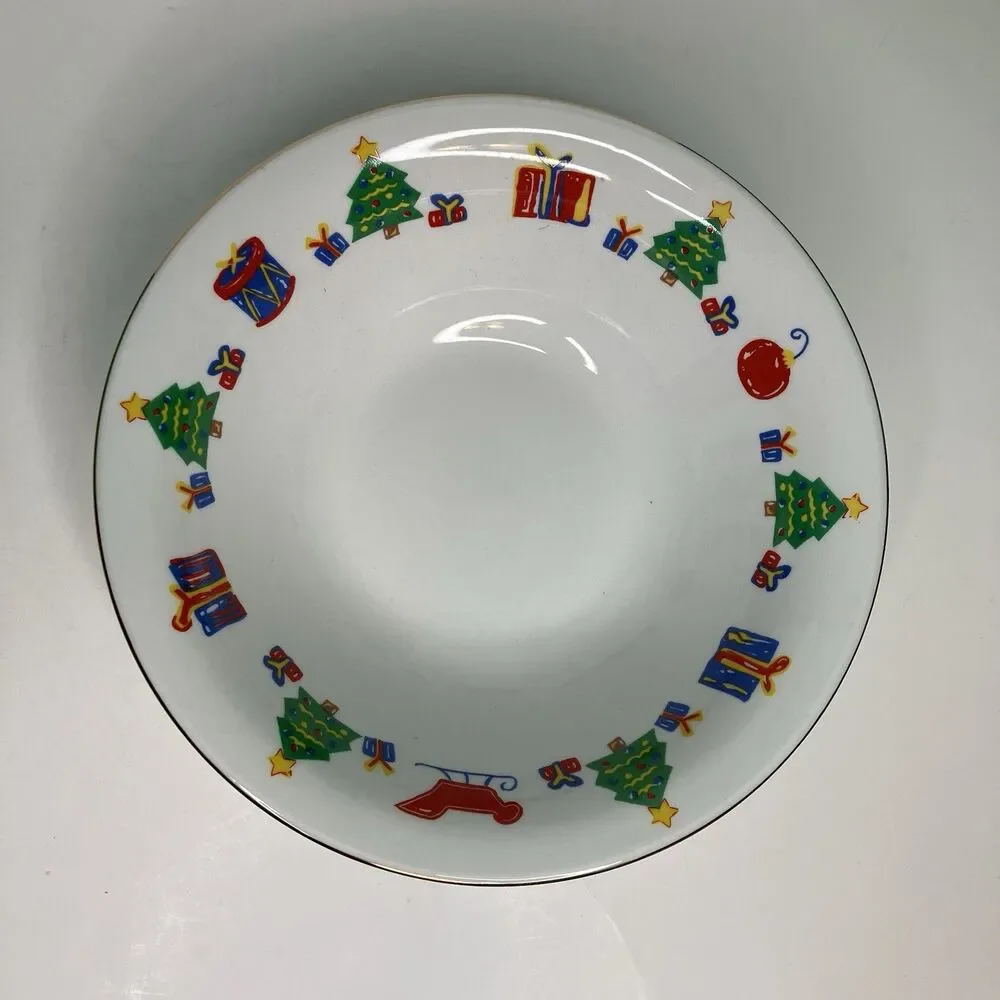 1996 Save The Children Tienshan Set Of 2 Vegetable Serving Bowls New In Box